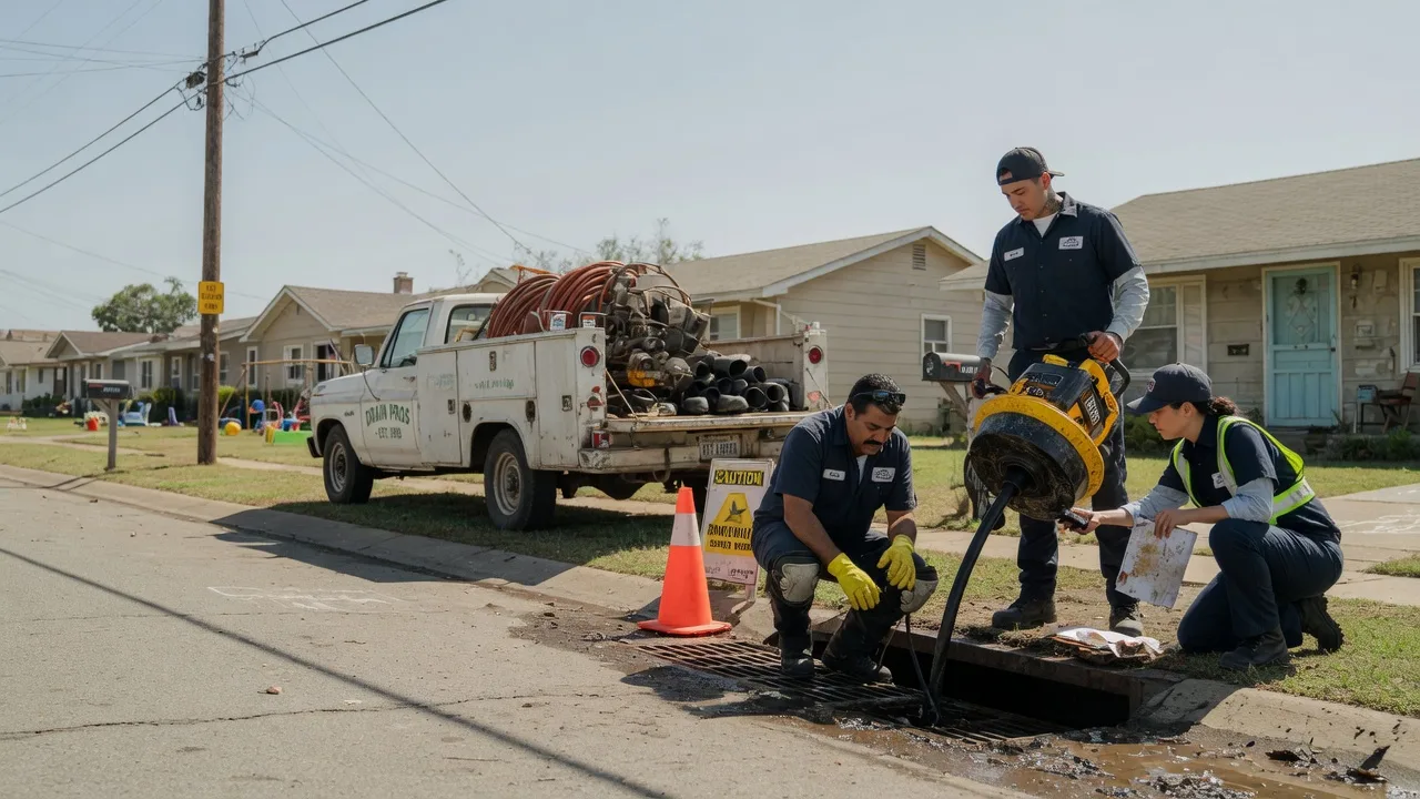 Drain Cleaning in Darrouzett, TX near me